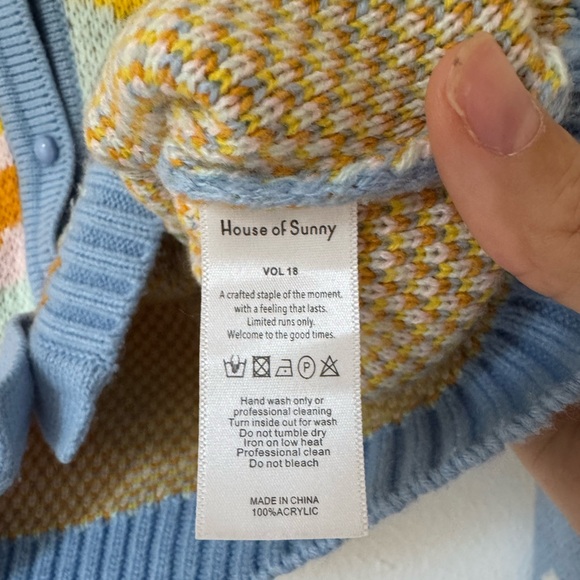 House of Sunny Big Bloom Cardigan Sweater - Picture 16 of 16